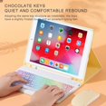 thumbnail image 4 of iPad Keyboard Case 9.7 for iPad 2018 6th Gen  iPad Pro 2017 5th Gen  iPad Air 4  Wireless Backlit Detachable Keyboard with Pencil Holder, 4 of 8