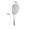 thumbnail image 3 of LSLJS High Pressure Shower Head, Water Saving Handheld Shower Head with 5 Spray Modes, Powerful Spray Shower Massager with Anti-clog Nozzles Bath Accessory Built-in Power Wash to Clean Corner, 3 of 8