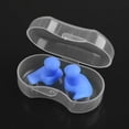 thumbnail image 3 of Tapones para los oídos para natación Tapones para los oídos de silicona en espiral profesionales a prueba de agua Juego de pinzas para la nariz Equipo de natación Tapones para los oídos de, 3 of 5
