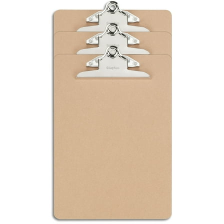 Staples Letter-Size Clipboards 9" x 12.5" 3/Pack 44291