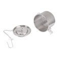 thumbnail image 1 of Stainless Steel Seasoning Strainer With Hanging Chain For Soup And Tea, 1 of 8