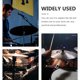thumbnail image 5 of EXHUMKY Clutch De Hi Hat Para Batería Compacto Fácil De Instalar En Azul, 5 of 5
