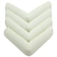 thumbnail image 2 of Cojines protectores muebles ProtekWhite 4pzas 6x6x2.5cm Blanco Tipo L Protector Espuma Suave, 2 of 2