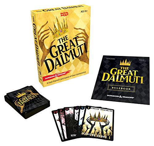 Wizards of the Coast The Great Dalmuti: Dungeons & Dragons | D&D Card Game | 4�8 Players | Ages 8+