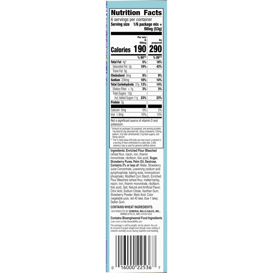 Betty Crocker Bridgerton Petite Strawberry Scone Baking Kit, 11.2 oz
