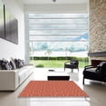 thumbnail image 6 of Ahgly Company Indoor Rectangle Patterned Tomato Red Area Rugs, 7' x 10', 6 of 6