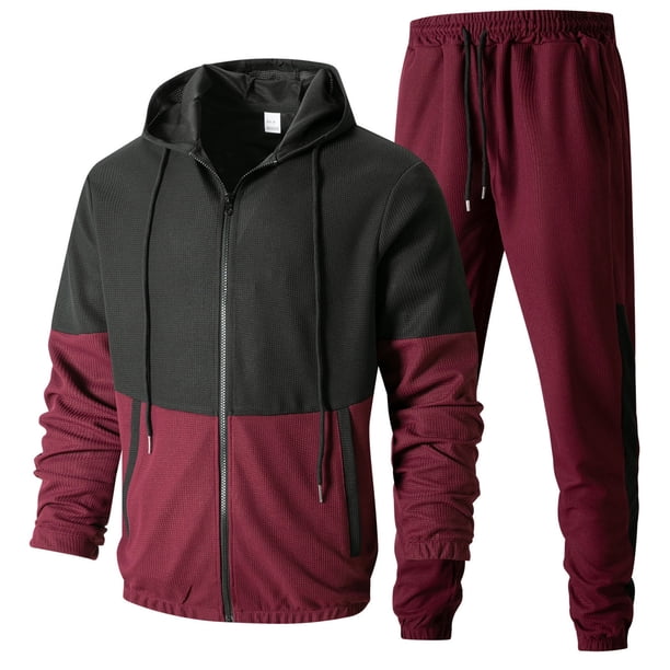 Mens Pantalones Casuales Color Sólido Pantalones Traje Conjunto, Manga Corta Turndown Cuello Blusa con Chaqueta de Solapa