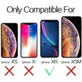 thumbnail image 2 of Case for Apple iPhone XR Cell Phone Case with Tempered Glass Screen Protector, Ring Kickstand for Men Military Bumper Hard TPU Shockproof Full Body Silicone Protective Cover iPhone XR Red, 2 of 8