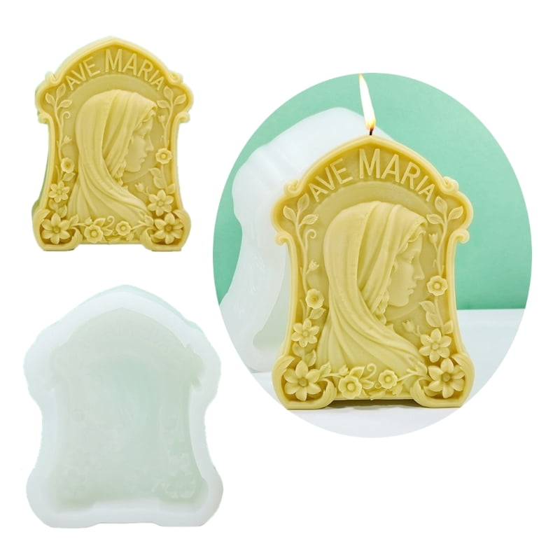 Girl Ornament Silicone Mold DIY Candle Molds Aromatherapy Castings Mould Decors