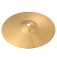 thumbnail image 1 of unbranded Cymbales De Batería Doradas De Latón Con Dureza Y Resistencia Para Músicos, 1 of 6