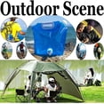 thumbnail image 5 of 4 Pièces 10L Bidons Eau Pliables avec Robinet,Réservoir Pliant d'eau Potable Réutilisables,pour Le Sport（bleu）, 5 of 5