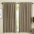 thumbnail image 7 of Blazing Needles 84-inch by 52-inch Microsuede Blackout Curtain Panels (Set of 2) - Sage, 7 of 7
