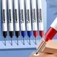 thumbnail image 4 of 5pcs 20mm Long Nib Nose Reach Head Permanent Ink Marker Pens Fine Tip Deep Hole, 4 of 7