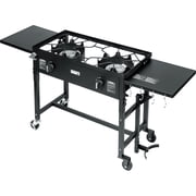 Barton Propane Double Burner Stove - 120,000 BTU Portable Outdoor Cooktop