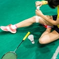 thumbnail image 4 of Volante de bádminton, 3 piezas de plumas de ganso, pelotas de bádminton, volante de alta intensidad, 4 of 13