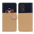thumbnail image 2 of Compatible avec Samsung Galaxy A53 5G Étui Portefeuille Motif Animaux Mignons avec Fentes pour Cartes et Rabat, 2 of 5