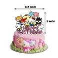 Hello Kitty Party Decorations 52 Pcs Cartoon Kitty Cat Birthday Party