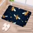 thumbnail image 5 of Bee Area Rugs: Polyester Non-Slip Machine Washable Floor Carpet Office Rug, 5 of 6