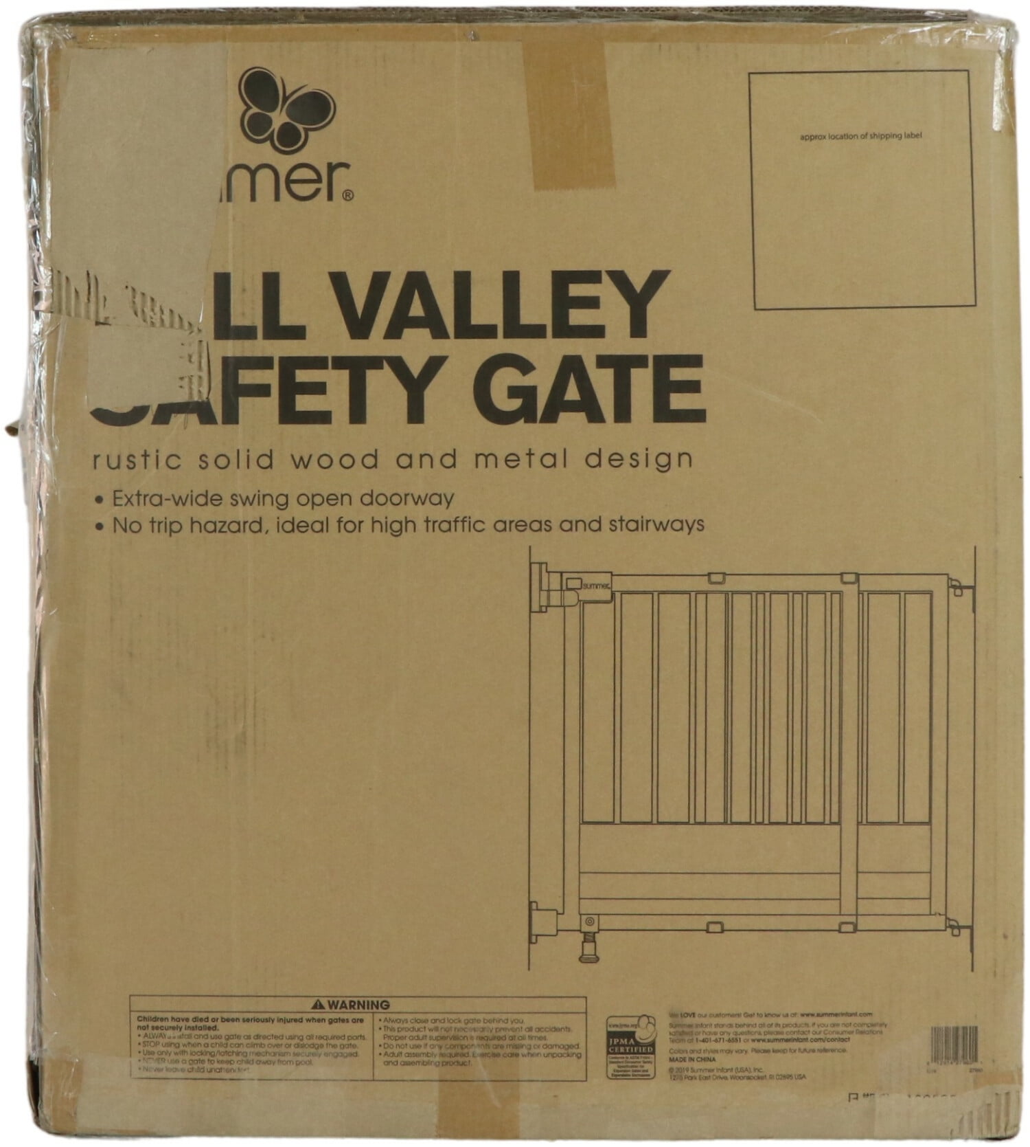 summer infant mill valley safety gate