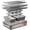 Marble, variant on 8-Piece Stackable Bakeware Set - Aluminized Steel with Ceramic Non-Stick Coating, Healthy Baking, Ergonomic Handles, Cooling Rack, Non-Toxic, Oven-Safe, Durable Quality