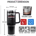thumbnail image 4 of Retirement Gifts for Men Women Retired Mug Dad Mom Grandpa Grandma Father''s Day Mother''s Day Christmas Stainless Steel Insulated With Lid and Straw, 4 of 6