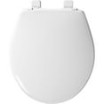 thumbnail image 4 of Mayfair Little2Big Round Plastic Potty Training Toilet Seat in White Never Loosens and Soft Close Hinge, 4 of 4