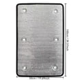 thumbnail image 3 of 39*19.6IN Window Heat Reflective Insulation Film - Suction Cup Sun Shade, Opaque Privacy Blinds for Sunroom, Bathroom & Renters, 3 of 7