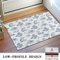 thumbnail image 3 of Bohemian Retro Floral Non-Slip Entryway Door Mat,Boho Indoor Decor Durable Low Plush Door Mat,Washable Welcome Rug for Patio Hallway Home Decor 16x24 Inches, 3 of 7