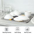 thumbnail image 7 of Yayeee Dish Drying Mat for Kitchen Counter 18"x24" Microfiber Absorbent Pad, Striped Boat, 7 of 7