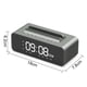 thumbnail image 2 of Reloj dual estéreo casero del altavoz del altavoz del despertador del espejo del LED del tenedor del teléfono móvil de Bluetooth, 2 of 7