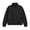 Black, variant on ZBSOKO Girls' Sweatshirts Quarter Zip Pullover Warm Sweatshirt Turn Down Collar Loose Fit Solid Color Winter Tops Sizes 5-15 Years