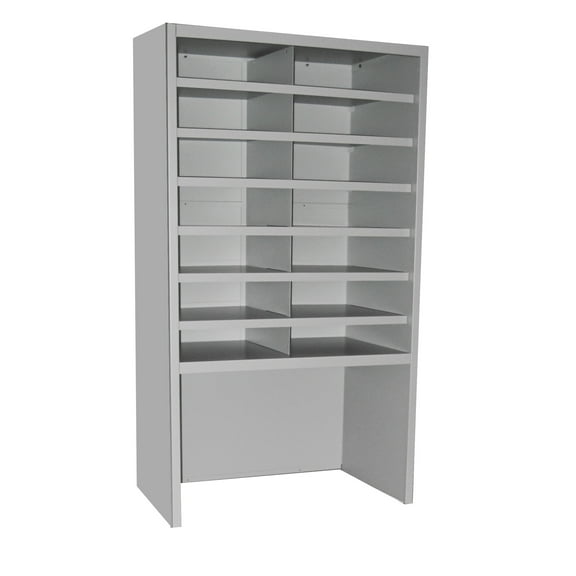 Modular Mailroom Sorter Components to customize your ideal mailroom storage solution, Multicolor