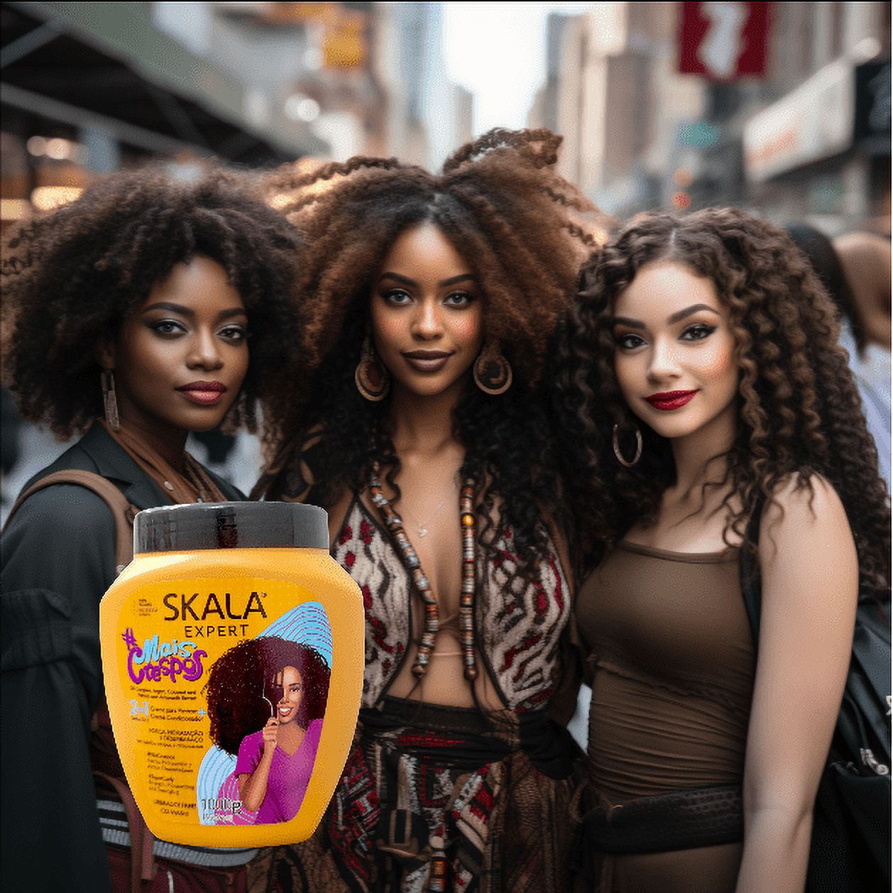 Skala Expert Mais Crespos Hair Treatment for Curly and Afro Hair: Perfect and Defined curls,Hydration and Softness in a Single Product - image 4 of 9
