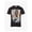 black, variant on Elevenparis Mens Influencer Jisap Graphic T-Shirt, Black, Small