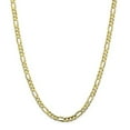 thumbnail image 6 of 10K Yellow Gold 5.25mm Light Concave Figaro Chain, 6 of 6