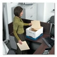 thumbnail image 3 of Fellowes R-KIVE® DIVIDERBOX™ Heavy-Duty File Storage Box, White and Blue, 3 of 7