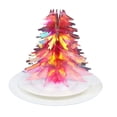 thumbnail image 1 of Billuyoard Guirnalda de pancarta 3D colorida, diseño cortado con láser, material impermeable, conveniente para fiestas de invierno, cumpleaños Decoración del hogar Rojo, 1 of 6