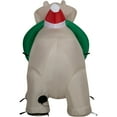 thumbnail image 3 of Christmas Airblown Hippo, 3 of 6