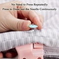 thumbnail image 5 of CUITING Pink Mini Quick Stitch Sewing Gun - Portable  Easy-to-Use  Time-SavingClothing Repair Tool For Quick Hemming  Micro Tagging  And GarmentFixing -Compact  Lightweight  And Convenien, 5 of 7