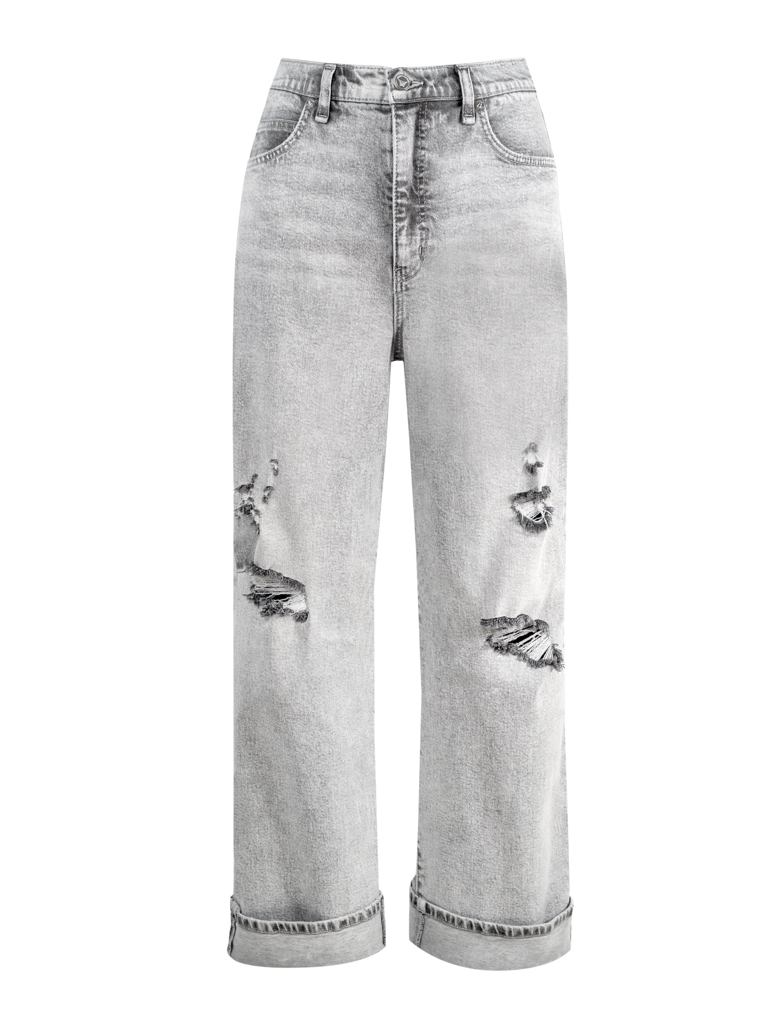 Jessica Simpson Women's and Women's Plus Zinnia Boyfriend Jeans, 25" Inseam, Sizes 2-24