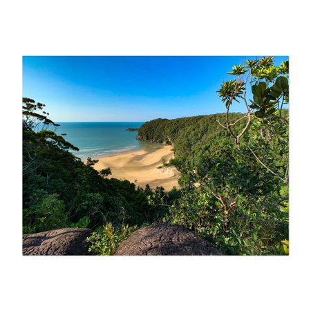 Coastal Beauty of Malaysia - Malaysia Photography Beach Coastal Landscape Nature Tropical Seaside Ocean Unframed Wall Art Print 5 x 7 inches