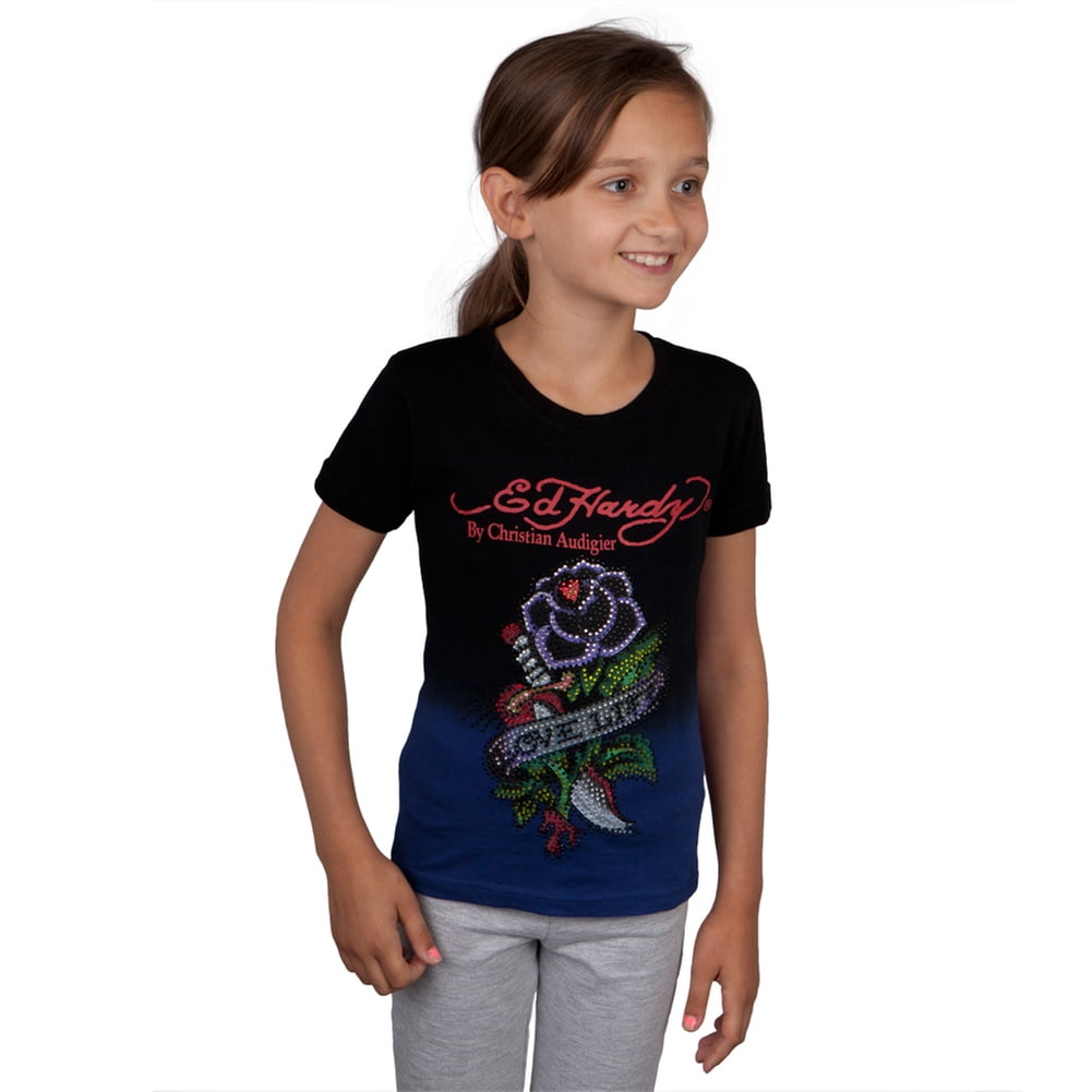 ed hardy rhinestone shirts