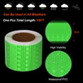 thumbnail image 3 of Uxcell 2Pcs Reflective Tape 2"x16 Ft Waterproof Reflective Tape Grass Green, 3 of 7