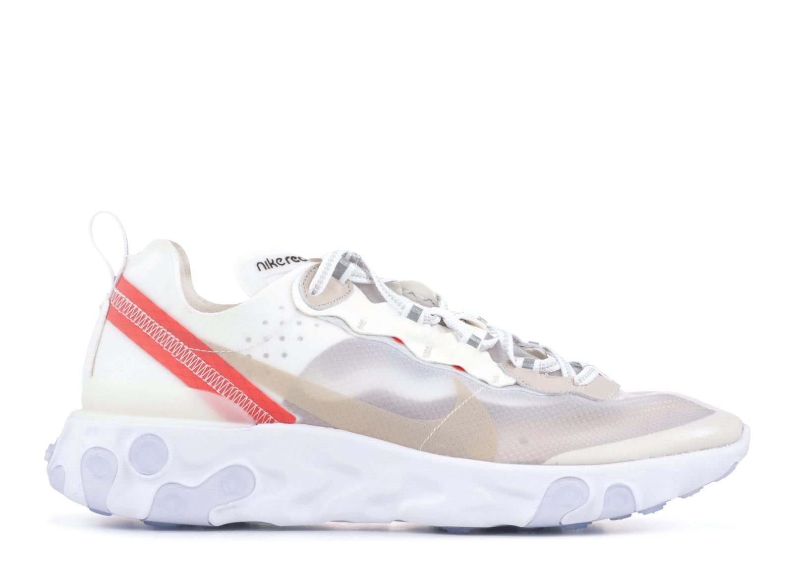 nike react element 87 red and white