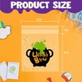 thumbnail image 7 of Joyfy 150 Pcs Halloween Treat Bags,Small Goodie Bags Clear Cookie and Candy Bags for Kids Trick or Treating,Cellophane Bags Halloween Party Supplies, 7 of 7