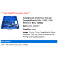 thumbnail image 2 of Timing Chain Rivet Press Tool Set - Compatible with 1984 - 1985, 1993 Mercedes-Benz 500SEC, 2 of 2