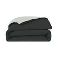 thumbnail image 2 of Modern Threads Reversible Anthracite & Silver All-Season Down Alternative Adult Bed Comforter, Queen, 2 of 13