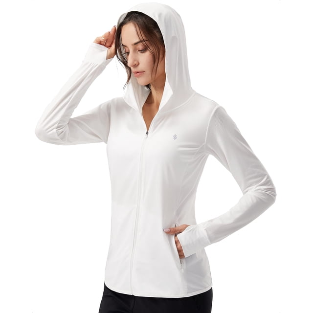 Chaqueta con capucha Soothfeel para mujer con protección solar UPF 50+