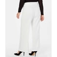 thumbnail image 2 of INC International Concepts Pantalon Large pour Femmes Grande Taille, Blanc, 20W Plus, 2 of 3