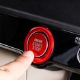thumbnail image 3 of for Kia Carnival 2022-2023 Couvercle de Bouton d'Allumage Start Stop Alu. Rouge, 3 of 4